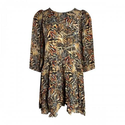 Inoa Womens/Ladies Ruffled Layered Dress