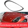 Auto Shell Headlamp Lampshade Shell Transparent Front Headlight Lens Cover For Porsche Boxster Cayman 981 2013 2014 2015 2016