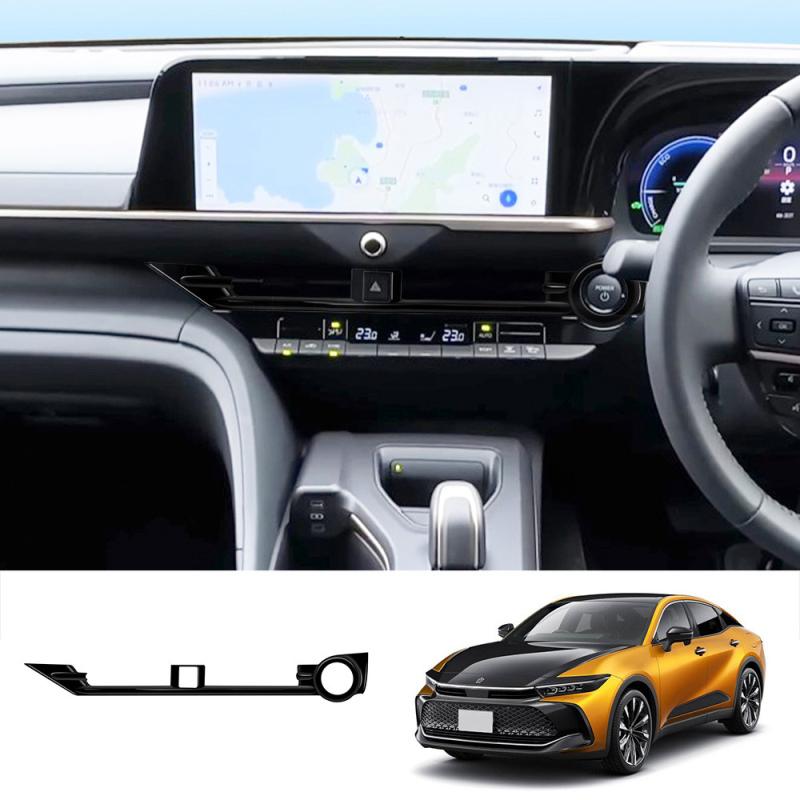 For Toyota Crown Crossover  2024 2025 Interior Car Accessories Center Air conditions outlet cover middle AC Vent Cover Trim