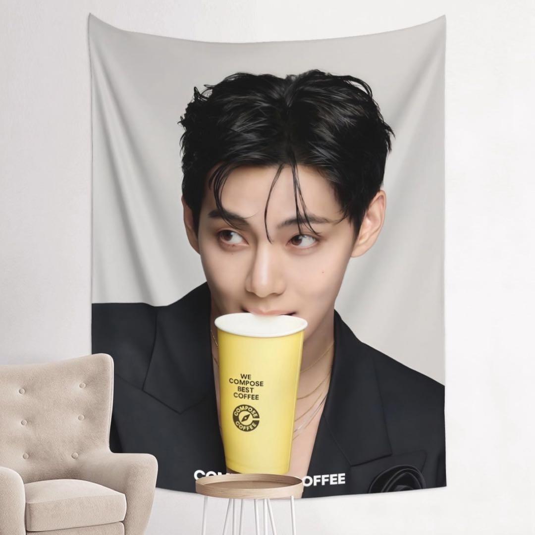 

[USED] BTS Tapestry COMPOSE COFFEE Taehyung V Tae