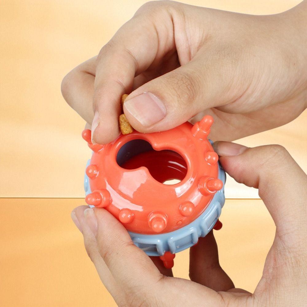 4 Pcs/set Bite Resistant Interactive Dog Toys TPR Colorful Teeth Cleaning Wear Resistant Dog Chew Self-Entertainment