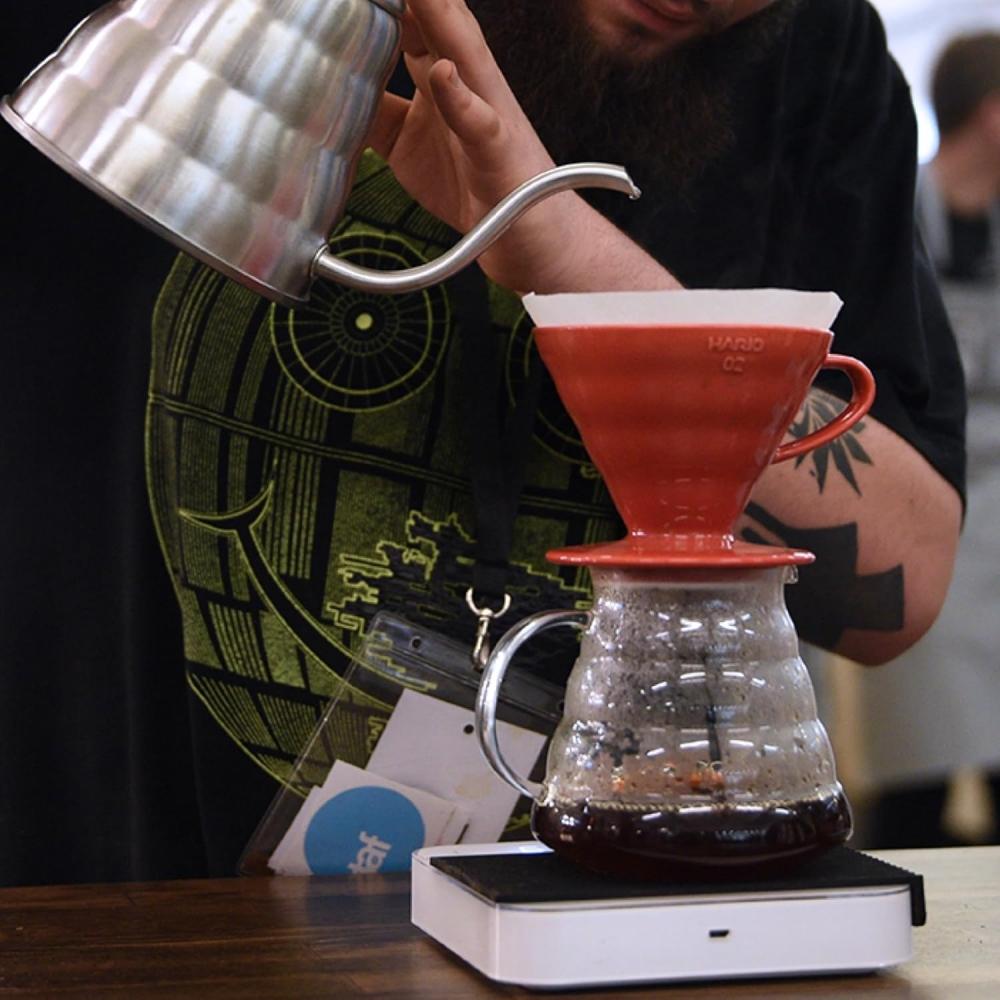 Hario V60 Transparenter Dripper 01 Klar Für 1 2 Tassen Kaffee Handaufguss Hergestellt in Jap