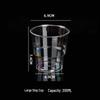 ZISIZ Crystal Clear Disposable Plastic Cups