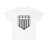 American Emblem T Shirt Cool Patriotic Usa Military Shield Flag Badge Crest
