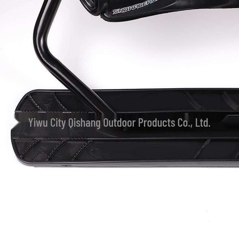 Adult-Child Dual-Use Cross-Country Sled with Brakes for Snow and Ice