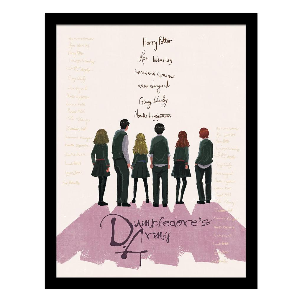 HARRY POTTER Looking Forward Dumbledore's Army Framed Poster