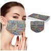 20PCS Adult's Mask Paisley Print Disposable Face Mask Industrial 3Ply Ear Loop