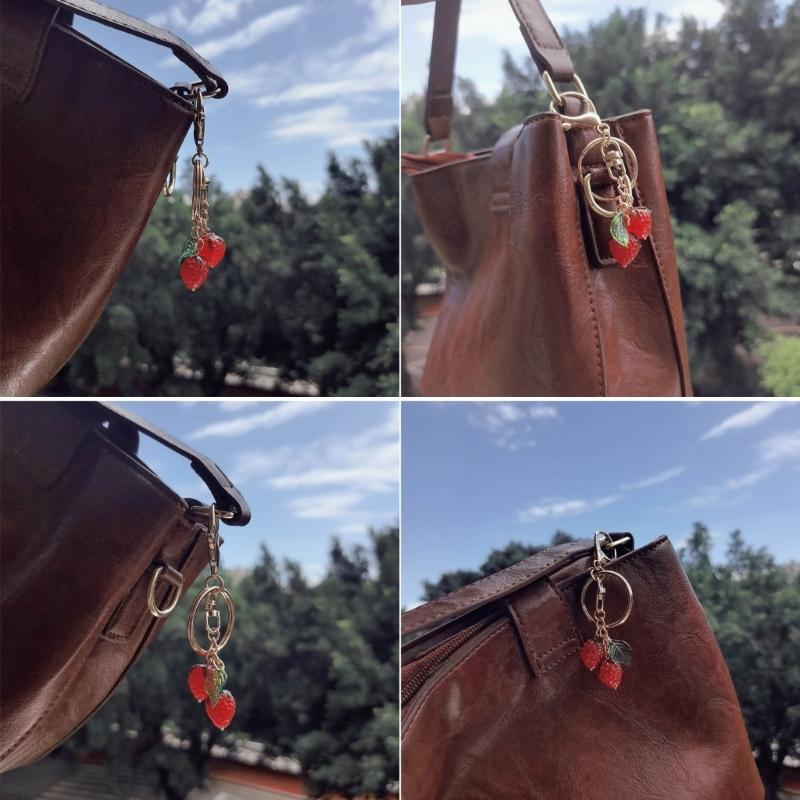 Trend Keychain Ornament Decoration for Bags Phones Sweet Cool Girl Decorations