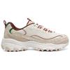 Skechers DLites 1.0 Mesh Synthetic Leather Christmas Comfortable Versatile Trendy Low-Top Dad Shoes Women sneaker White 150037-NTMT