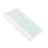78 Key Wireless Bluetooth Keyboard 32.8ft Ergonomic Ultra Thin Silent Rechargeable Keyboard for IOS for Android for Win