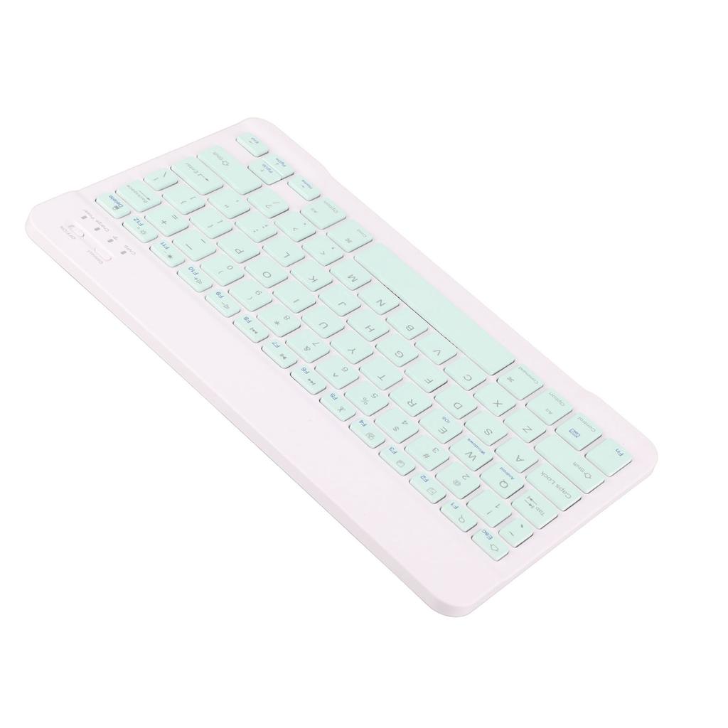 78 Key Wireless Bluetooth Keyboard 32.8ft Ergonomic Ultra Thin Silent Rechargeable Keyboard for IOS for Android for Win