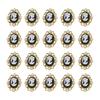 Yousheng 20Pcs  Nail Art Jewelry  Faux Pearl Rhinestone  3D Charms  Alloy Craft  DIY Nail Decoration Manicure Accessories  for Nail Salon
