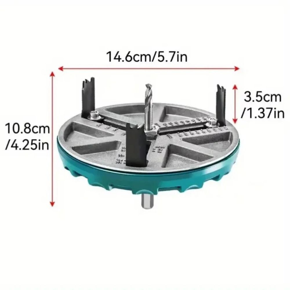 45-130mm Round Hole Saw Positioning Bit Electric Drill Drilling Bit Tool  Aluminum-plastic Board