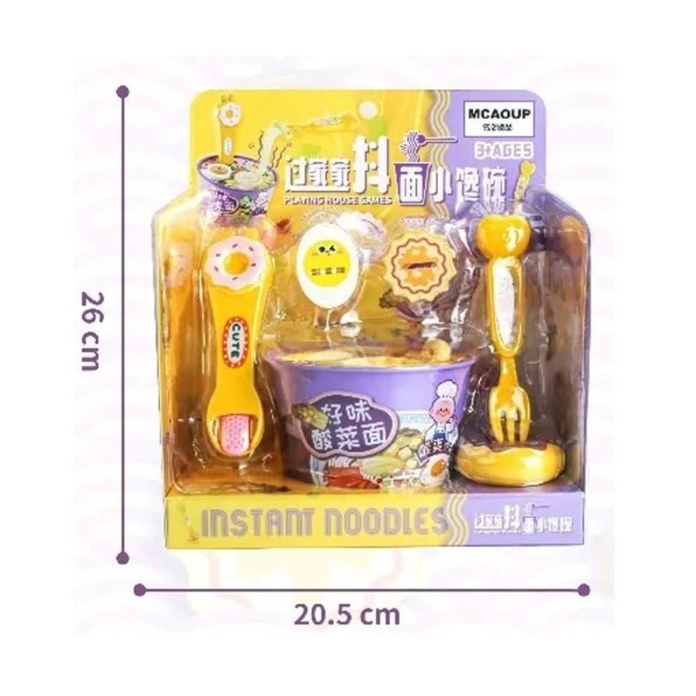 Kawaii Simulation Food Pudding Feeding Set Role Play Feature Creative Decompression Early Education Lunch Box Style Play House