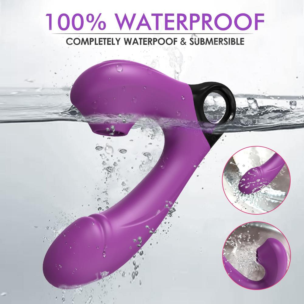 Vagina G-Spot Vibrator Clit Sucker Vibrator for Women Clitoris Stimulator Female Masturabtor Adult Goods Sex Toy for Women