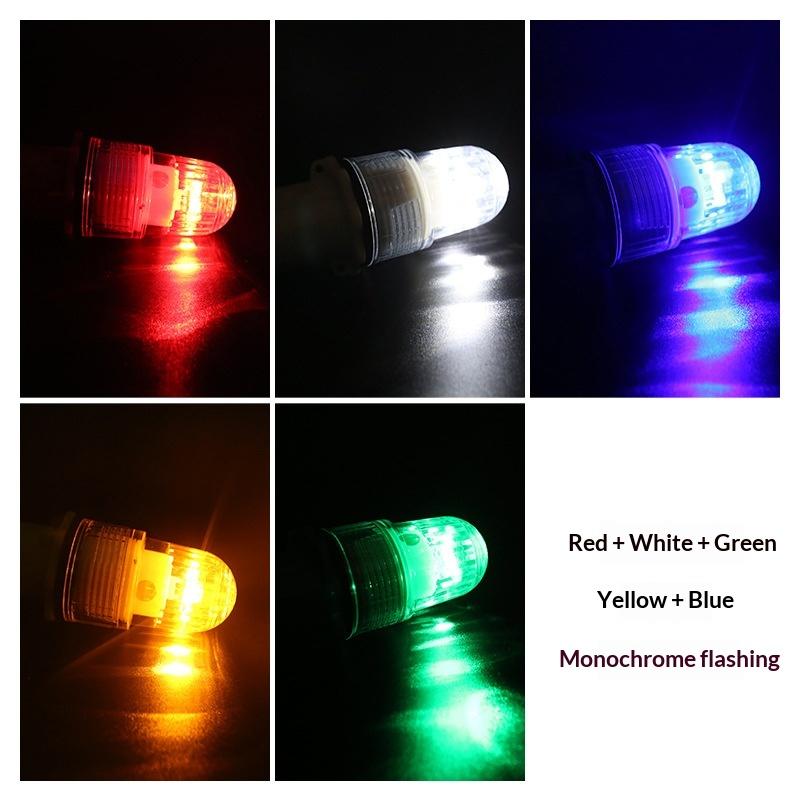 Fishing Light 15cm LED Underwater Signal Blinker for Saltwater Freshwater Boat Pier Night Fishing Enhanced Range