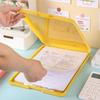 Large Capacity A4 File Clipboard Box Case Memo Clip Board Memo Clip Board  Test Paper