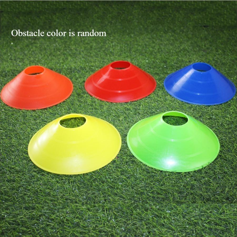 10-52pcs Logo Disc Thickened Logo Disc Football Training Equipment Basketball Obstacle Logo Cone Obstacle Pile Ice Cream Barrel