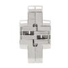 2pcs Easy-Install Concealed Hinge Compact Cross Hinge Durable Hidden Hinge  Secret Bathroom Doors