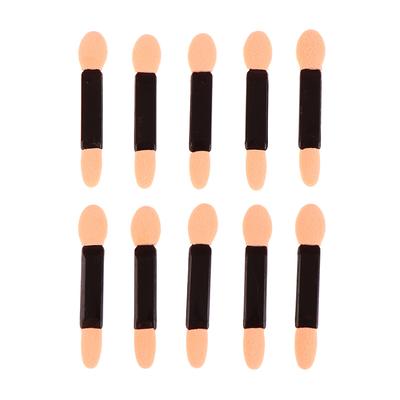 10Pcs Disposable Eyeshadow Brush Dual Sided Sponge Latex Kit Makeup Eye Shadow Brushes For Cosmetic Applicator Make Up