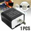 2-Pin Adjustable LED Flasher Relay Turn Signal Blinker 12V Light Fits Motorcycle
