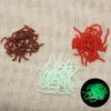 Lifelike Fishy Smell Red Soft Lures Simulation Earthworm Red Worms Artificial Fishing Lures