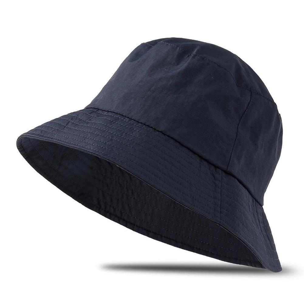 Large Size XXL 65cm Bucket Hats Plus Size XL 63cm Sun Hats Men Women Big Head Waterproof Fisherman Cap Summer Sunscreen Panama