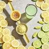 Hand-operated Rotary Manual Lemon Juicer Labor Saving Citrus Presser Portable Orange Squeezer  Home