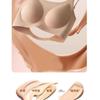 Women Comfortable Seamless Backless Push Up Gathering Wireless Bra
