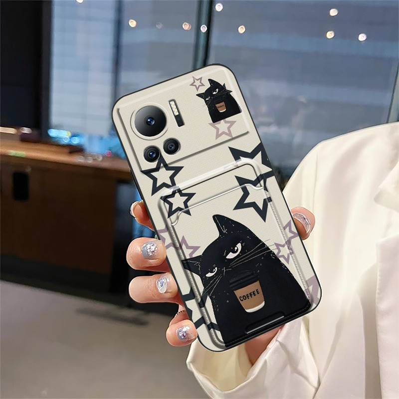 Cute Shockproof Phone Case For Infinix Note12 VIP/X672 Anti-knock Soft Case Dirt-resistant Durable Graffiti Cartoon TPU