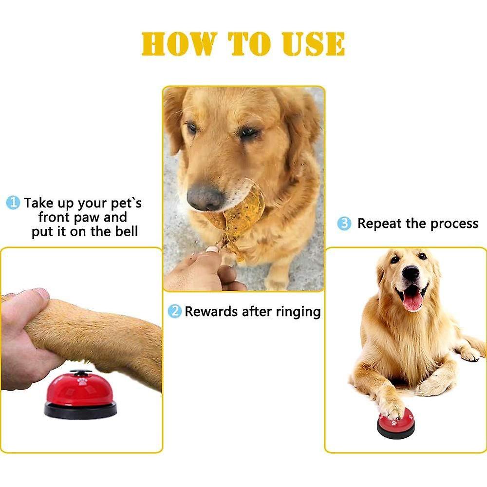 Dog Training Bell, 3-Pack Puppy Training Bells for Outdoor Communication