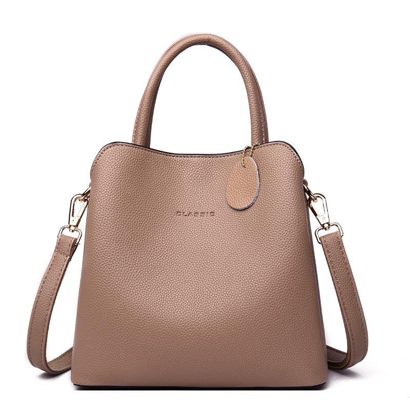 2024 Women's Fashionable Handbag: Large Capacity Tote & Versatile Crossbody