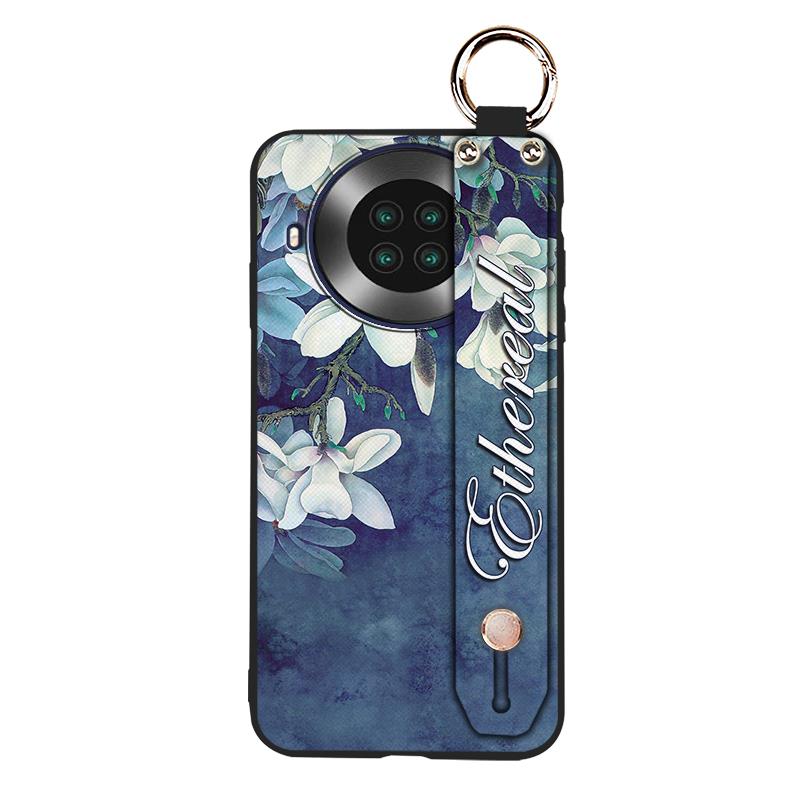 Silicone Fashion Design Phone Case For Cubot Note20 Durable Phone Holder Wrist Strap Back Cover Kickstand Waterproof