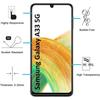 Tempered Glass for Samsung Galaxy A33 5G [2 Pack] Phonillico® Screen Protector Glass Film