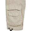 Short Cargo - Urban Classics - Double Pockets - Cream - 100% Cotton - Men