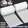 1000 Pairs Self Adhesive Fastener Tape 10/15/20mm Dots Adhesive Fastener Tape Strong Glue Sticker Round Fastener Hook Tape