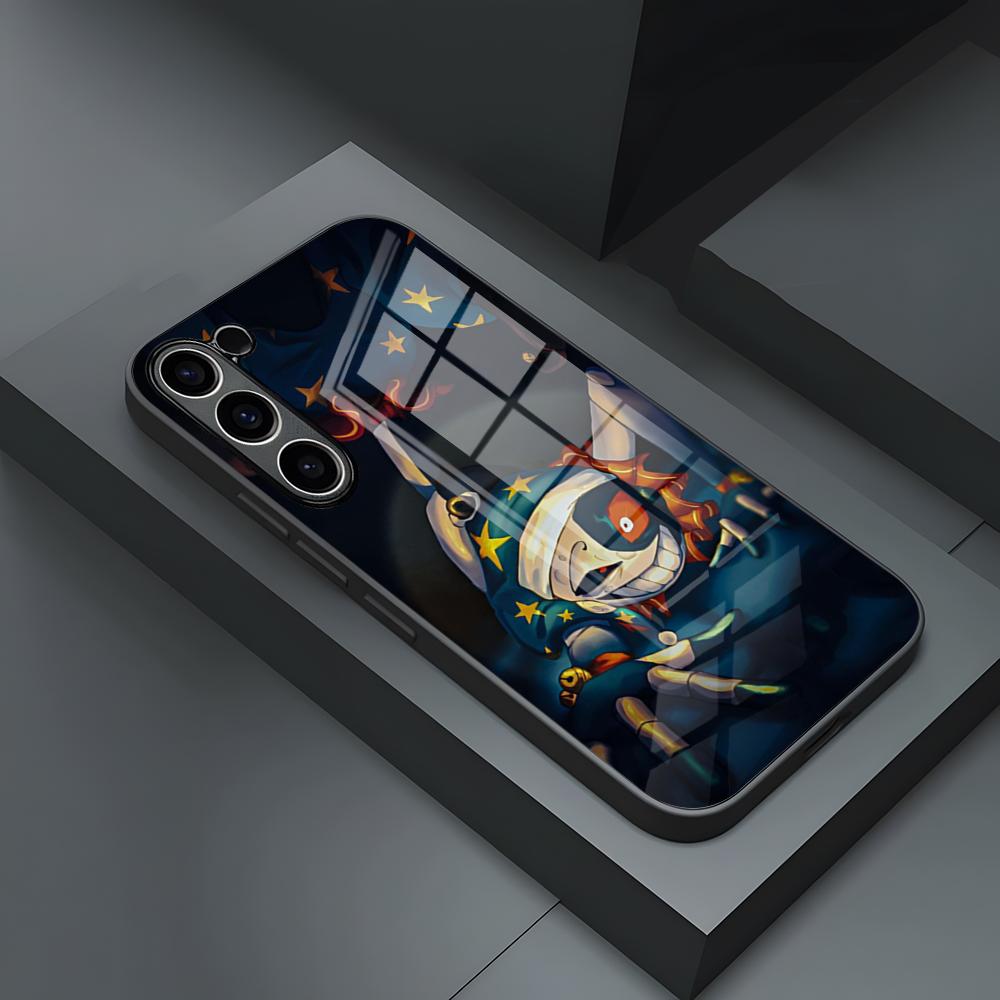 FNAF Sundrop Phone Case For S24 Ultra Samsung S23 Fe S22 S20 S21 Plus Galaxy A54 A34 A24 A53 Note 20 Glass Cover