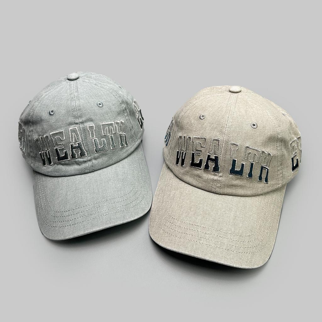 Spring And Autumn American Retro Embroidery Two-Color Letter Baseball Cap Men'S And Women'S Sunshade Casual Versatile Cap