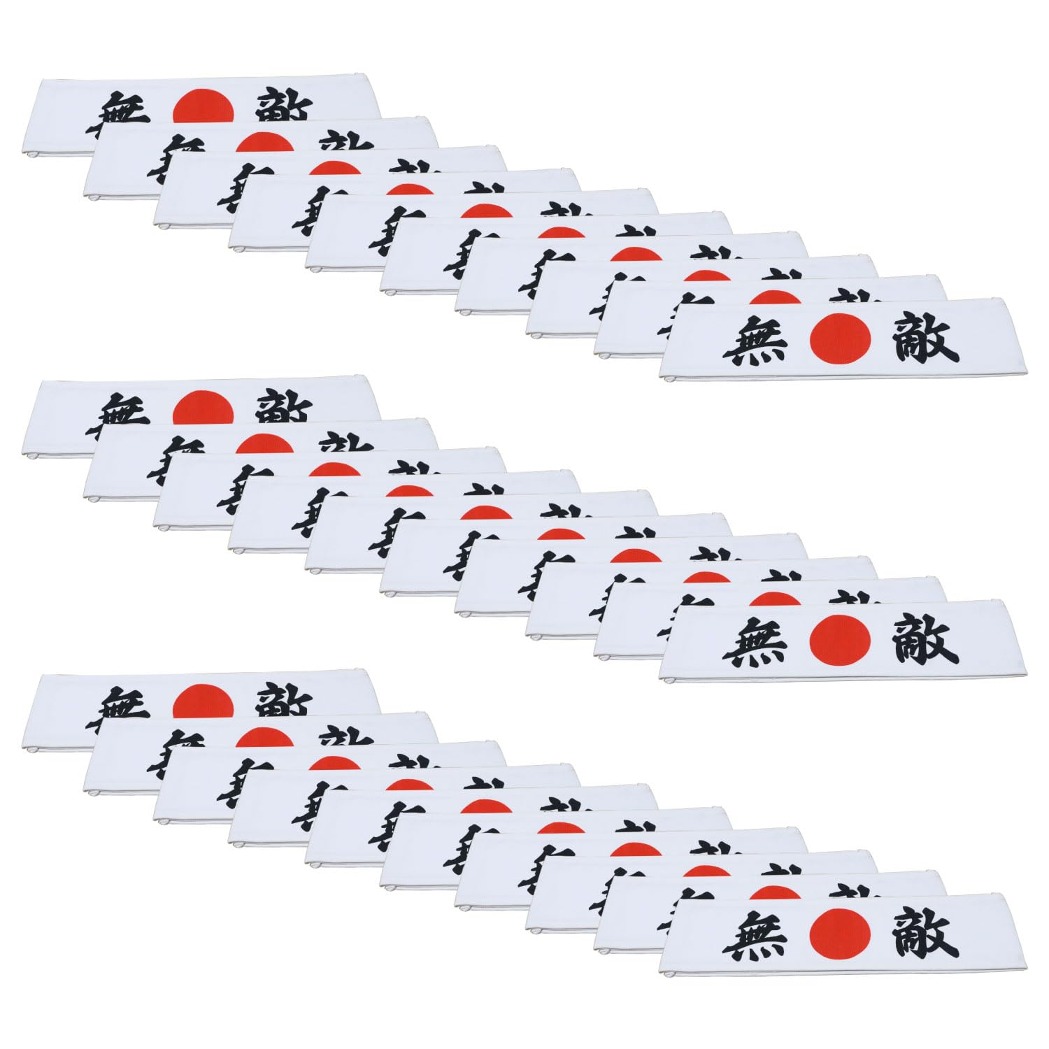 

Castle Enterprises Headbands Set A Great Japanese Souvenir for Foreigners (Muteki) 30-Piece -