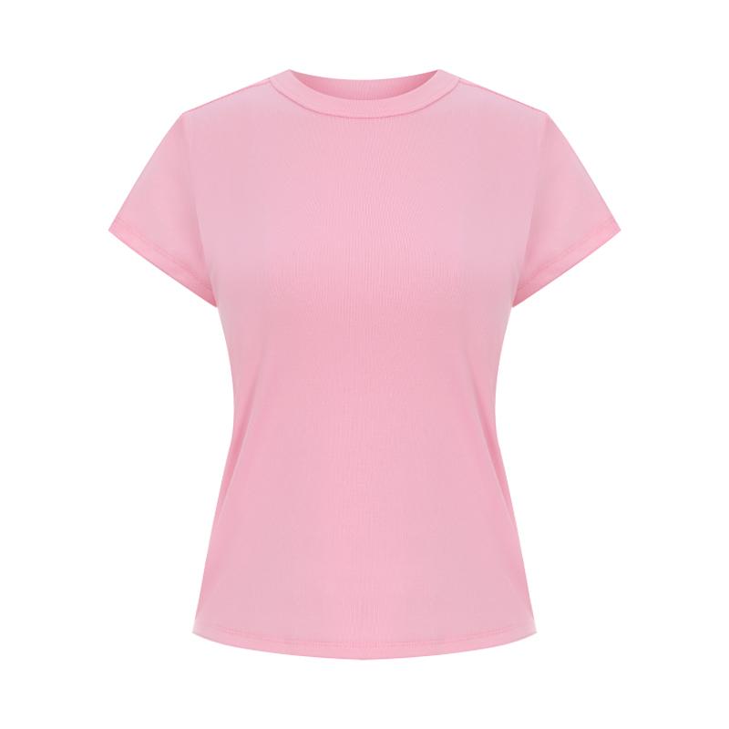 SELLY'S Tension Stitch Short Sleeve T-Shirt_I6B-Cts010