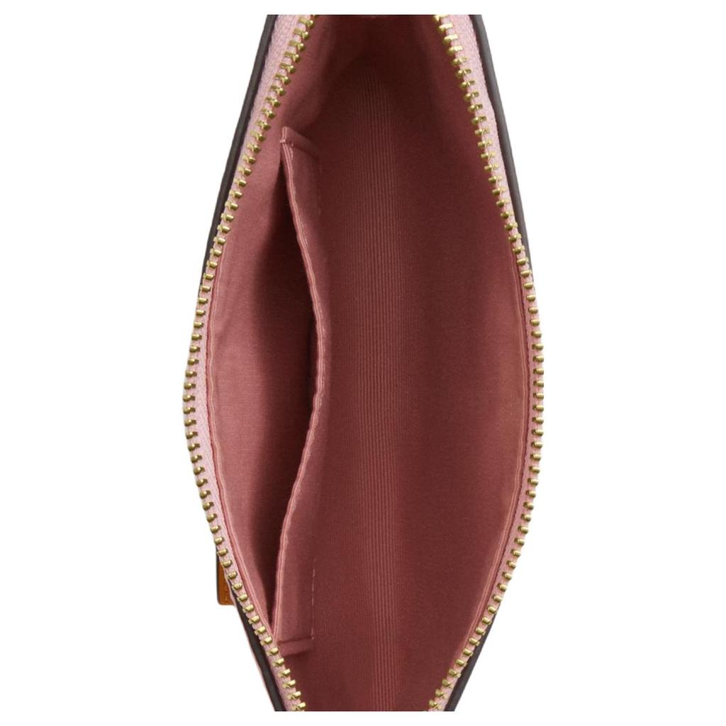 Coach Zipper Closure Faux Leather Clutch Women Clutch Dusty-Pink CEF72-IMPO