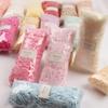 0,5 kg/1 kg/1,5 kg Geschenkbox-Verpackungsfüller Bunter zerknüllter Papierfüller DIY Geburtstag Hochzeit Party Partydekoration
