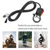 2 In 1 Hd Light Horn Turn Signal   Button for Motorcycle E Bike Scooter