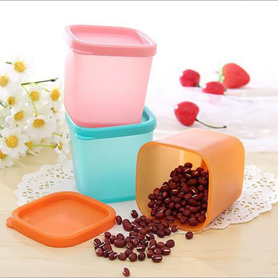 1Pc Crisper Deep Food Container Storage Fresh Keeping Mini Preservation Box