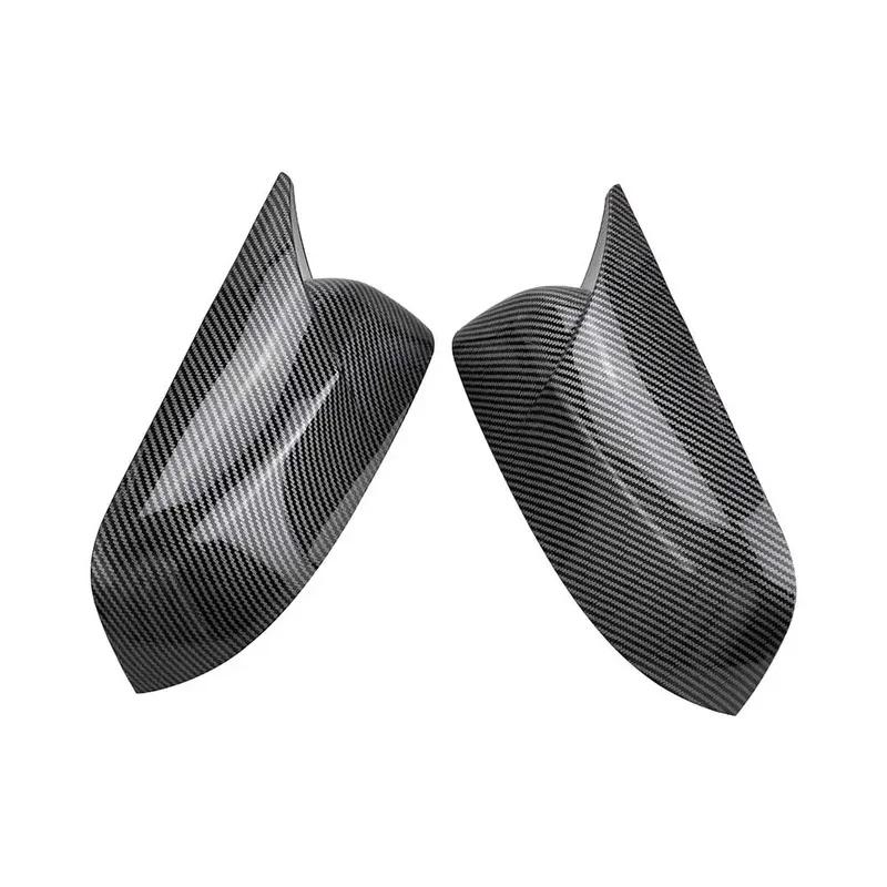 For Ford Explorer 2011 2012 2013 2014 2015- ABS Car Rearview Side Mirror Cover Wing Cap Exterior Door Trim Adhesive Sticker