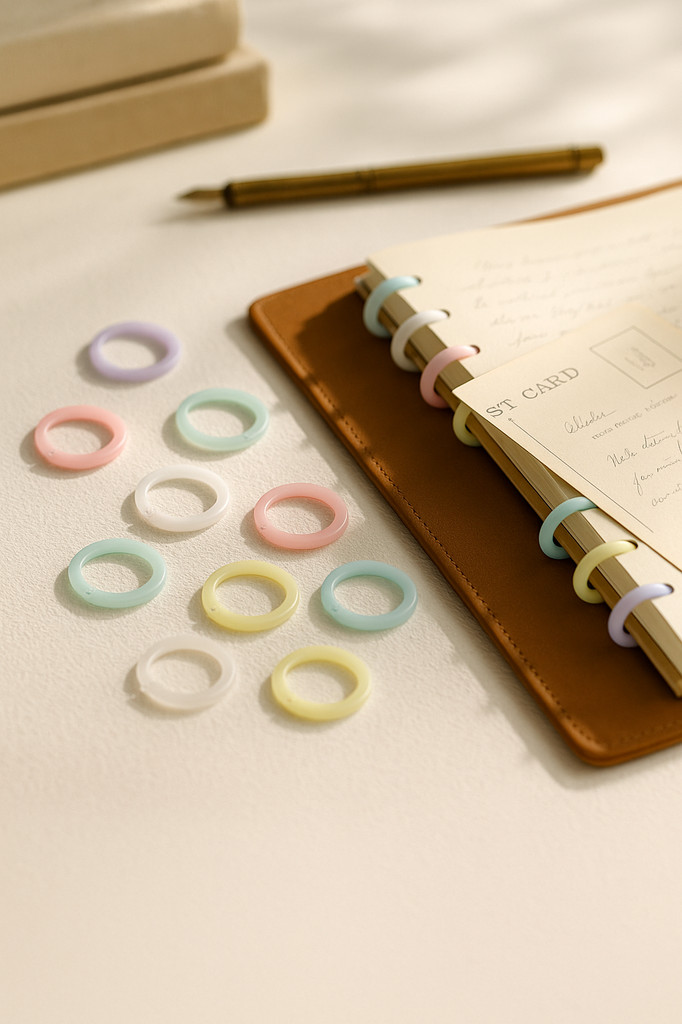 20 Stücke 15mm Loseblattbinder Ringe Öffnung Notebook Refill Schlüsselanhänger Ring DIY Fotoalbum Kreis Klemmen Büro Budget Binder