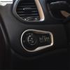 Headlight Head Light Lamp Switch Button Panel Decoration Cover Trim For Jeep Renegade 2015 -  ABS Matte Interior Accessories