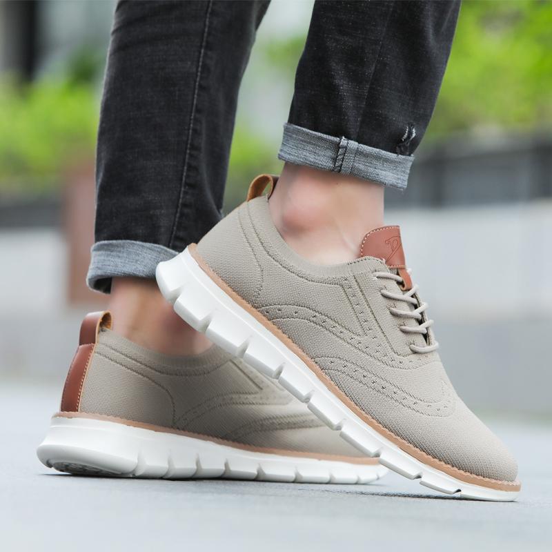New Men 'S Mesh Casual Shoes Fashion Lightweight Slip On Breathable Shoes Summer Outdoor Sports Fitness Sneakers Big Size