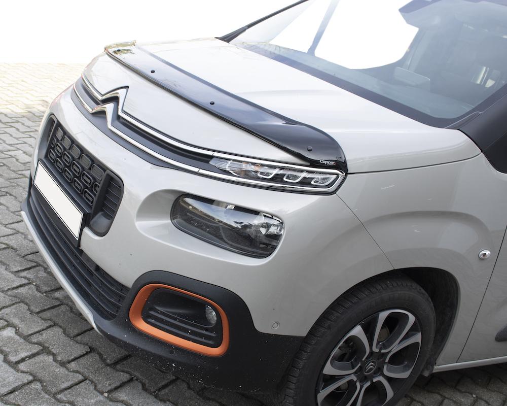 

Дефлектор капота (EuroCap) для Peugeot Partner/Rifter 2019- гг