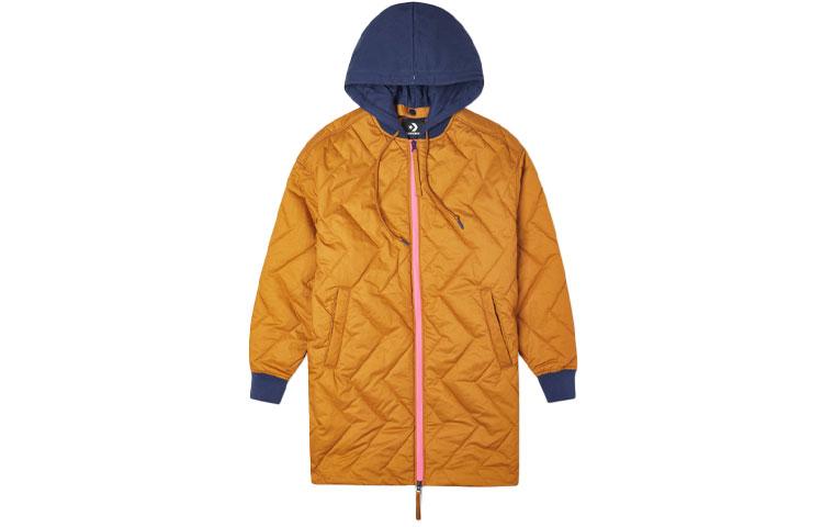 Converse Jackets Women s Brown Hooded Moderate Other 10021078-A02 M